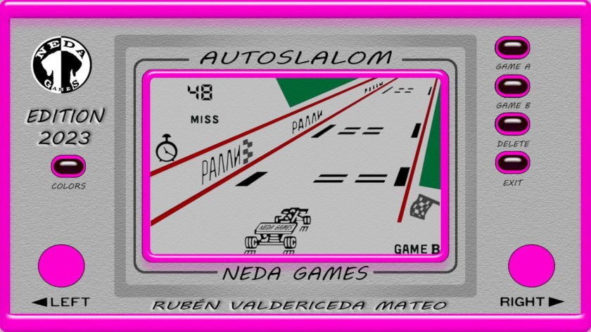 Автослалом электроника