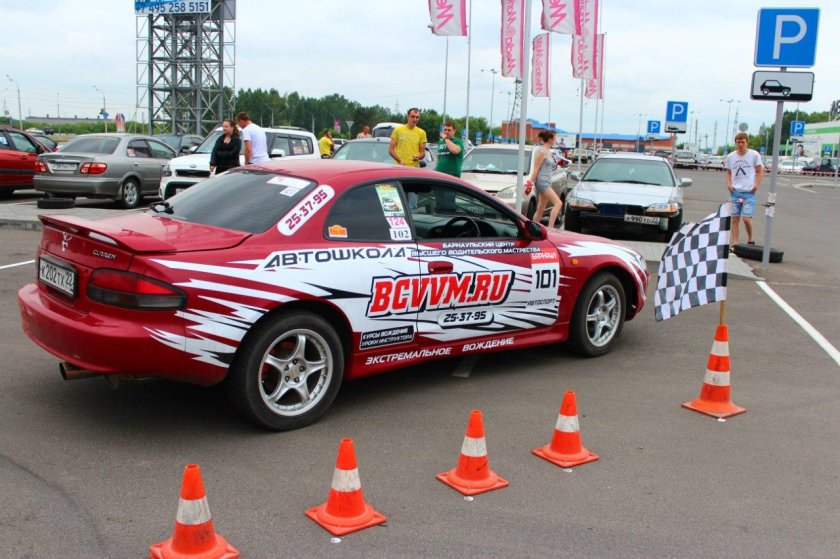 Автослалом гонки