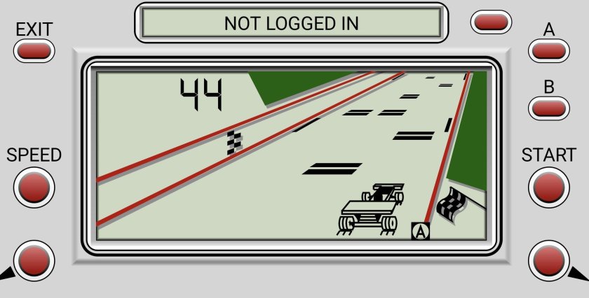 Игра автослалом