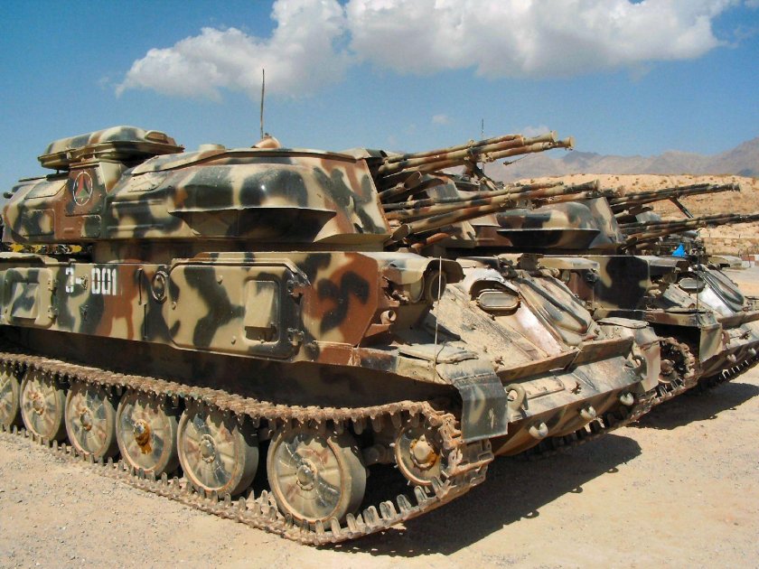 ZSU-23-4 Афганская Шилка