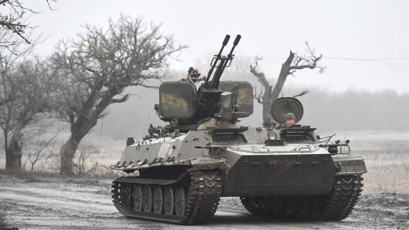 МТЛБ С ЗУ-23-2