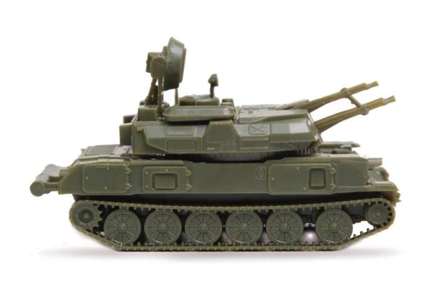 Сборная модель zvezda Советская зенитная САУ "Шилка" (7419) 1:100