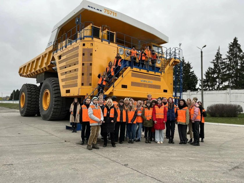 Завод БЕЛАЗ В Белоруссии