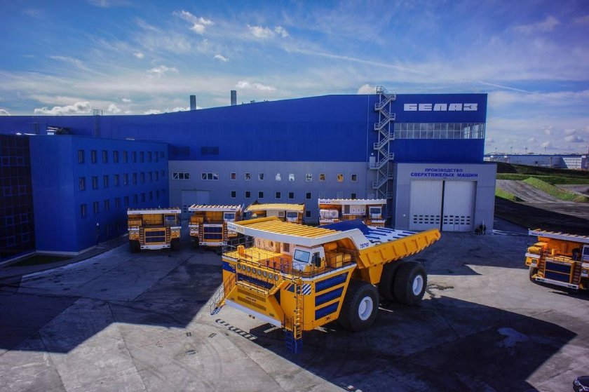 Завод в Беларуси БЕЛАЗ