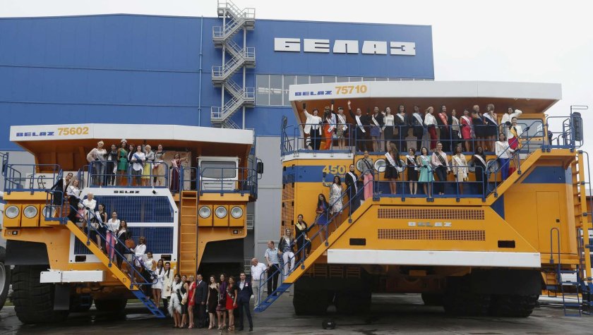 Завод в Беларуси БЕЛАЗ