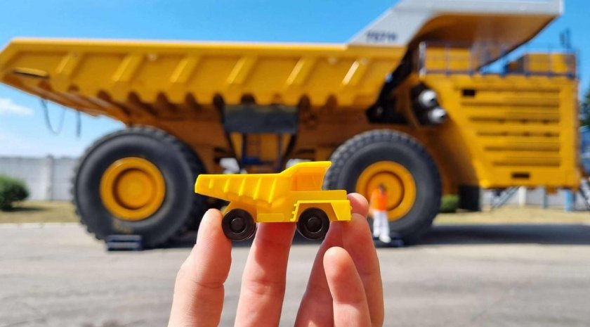 Модель белаз 75170