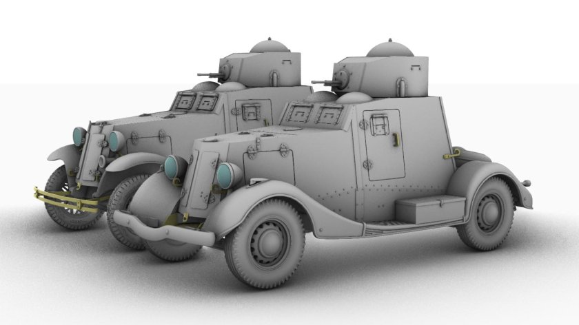 Бронеавтомобиль ФАИ Гранада 1937