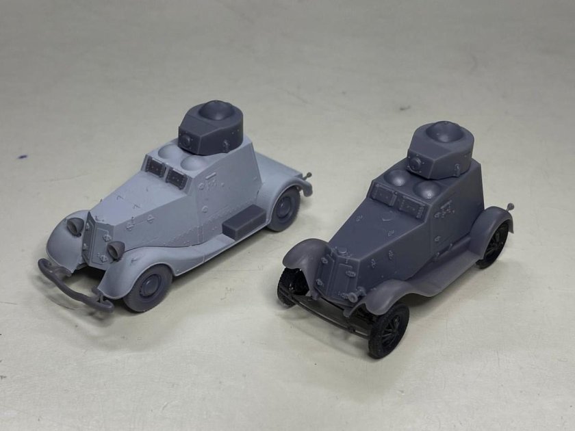 Модель бронеавтомобиль