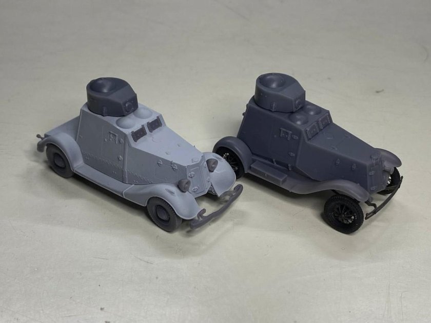 Модель бронеавтомобиль