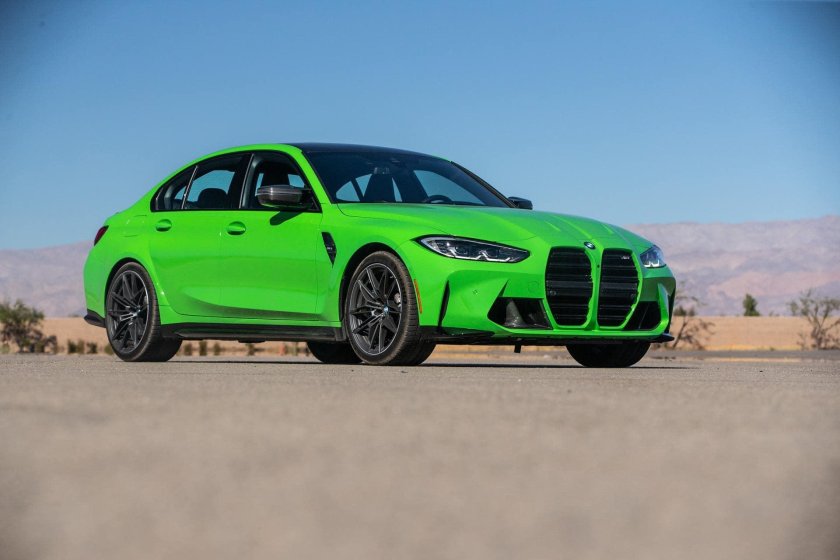 БМВ м3 2022 зеленая