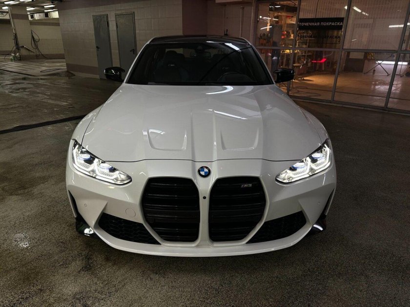 BMW m3 vi (g80) 2020 белая