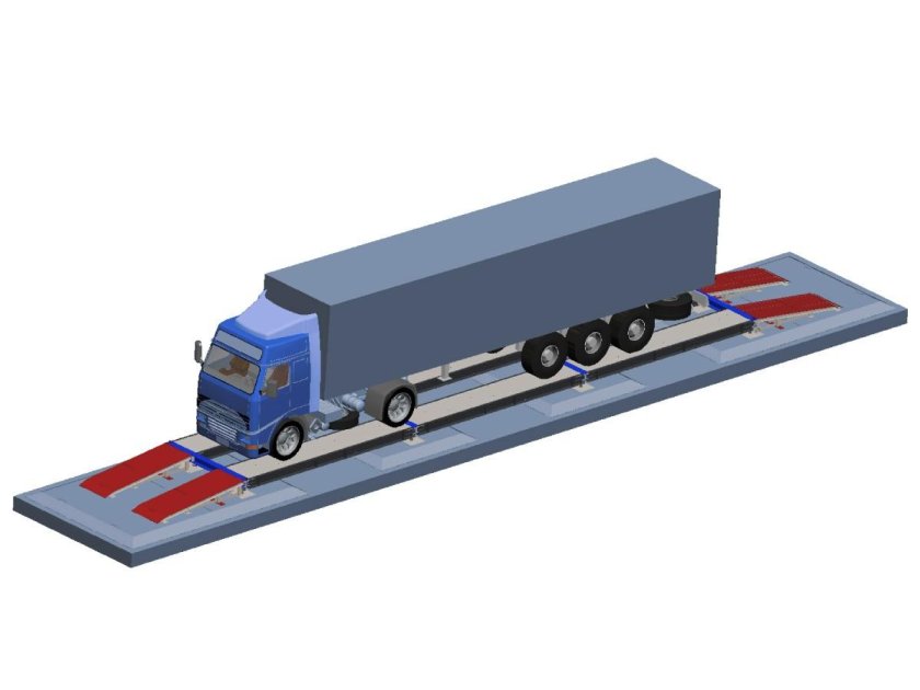 Специальных весов для взвешивания груженых камазов