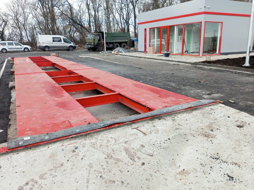 Весы автомобильные 24 метра 60 т тензо-м