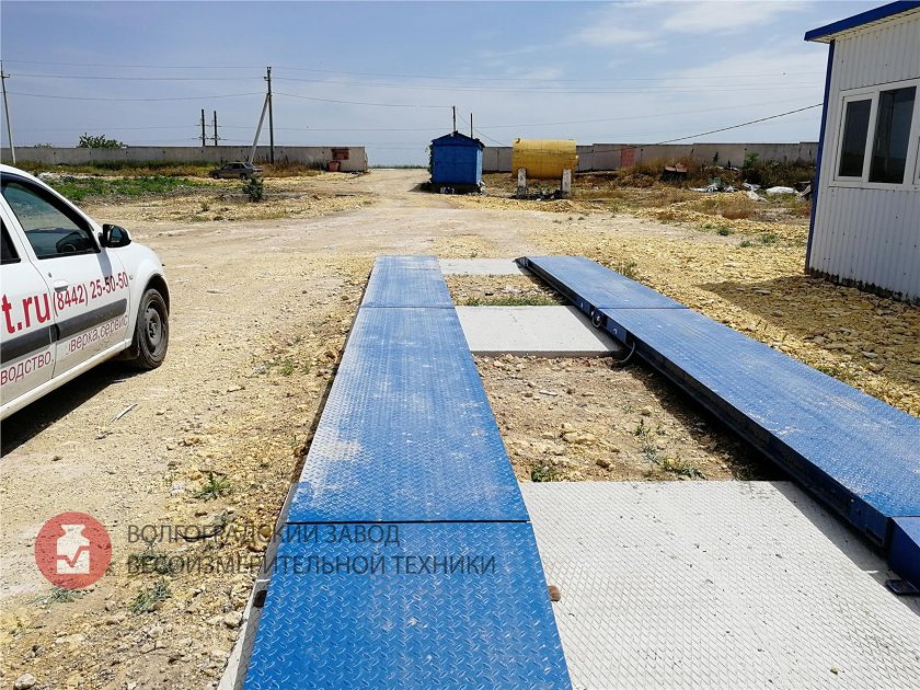 Автомобильные весы бесфундаментные