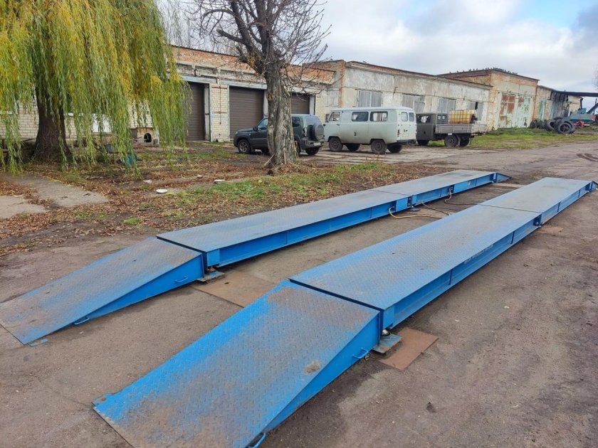 Подкладные автомобильные весы всм-20000