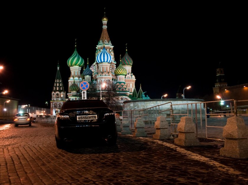 Ночная Москва