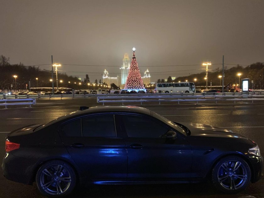 BMW m5 Moscow