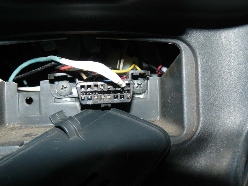 Диагностический разъем январь 7.2