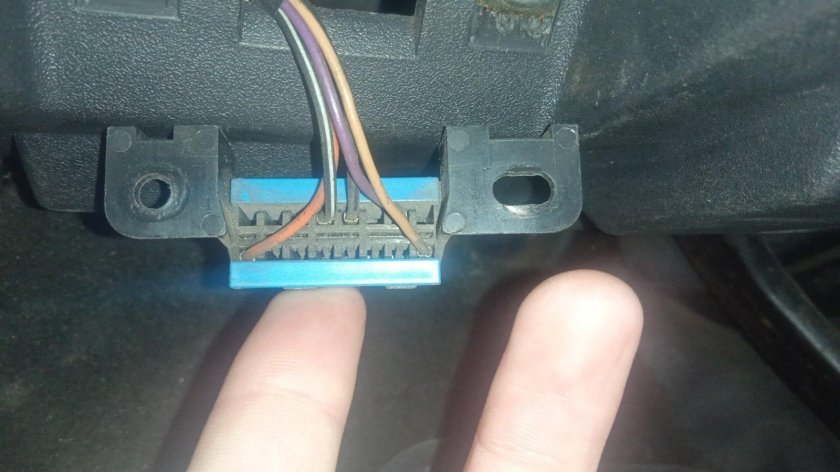 Диагностический разъем ваз