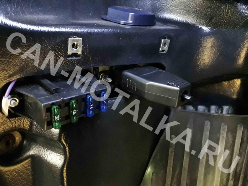 Нива 2131 разъем ОБД
