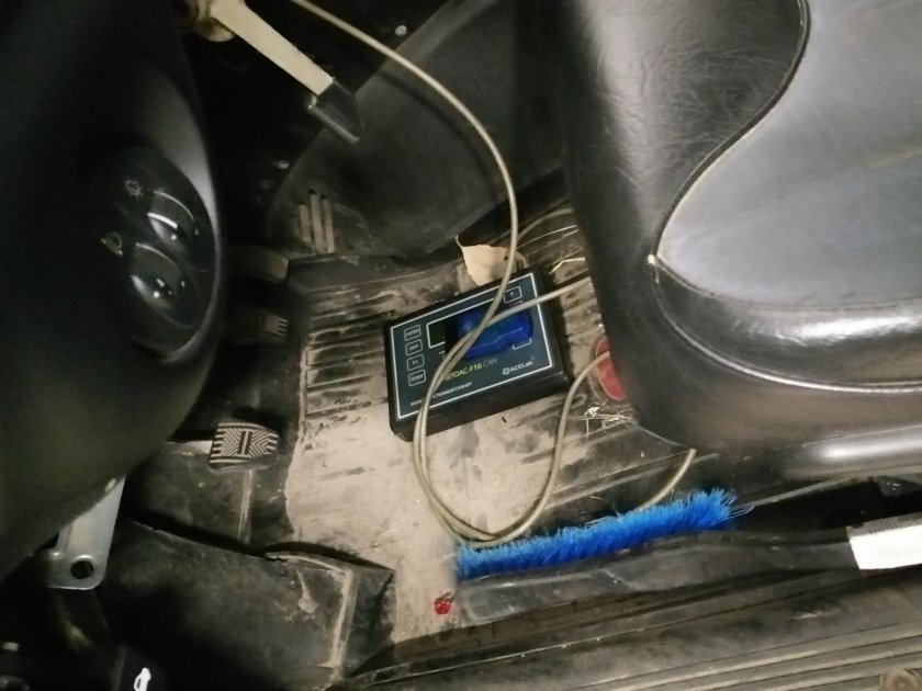 Диагностический разъем Нива Шевроле