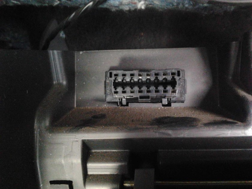 ОБД разъем 2112