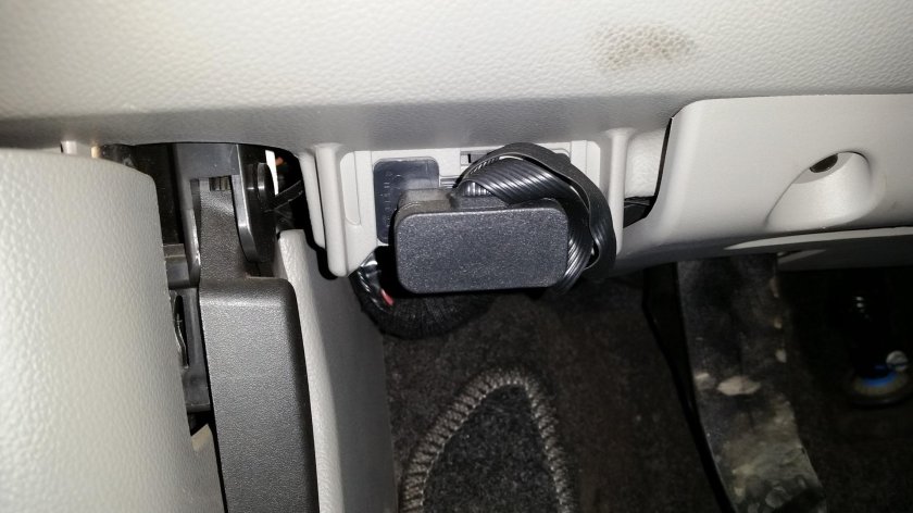 Шевроле Орландо диагностический разъем