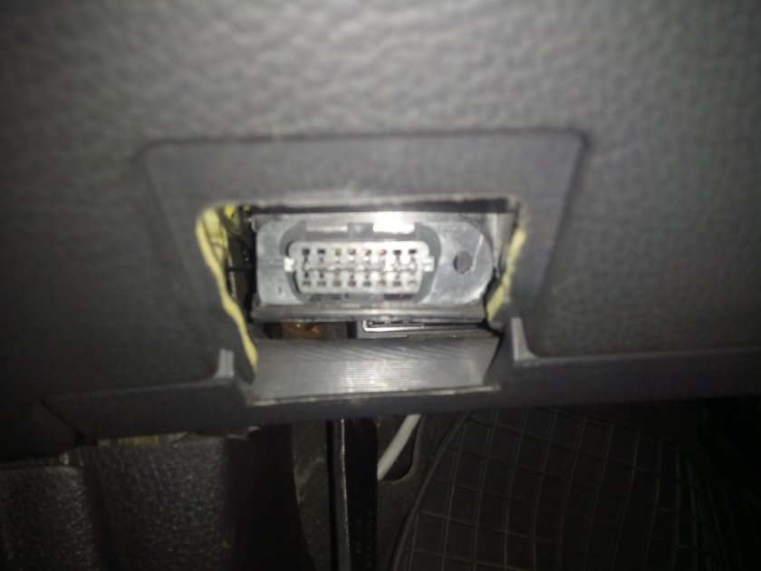Volvo xc90 диагностический разъем