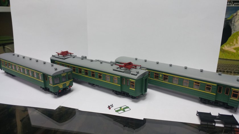 Ср3 электропоезд 1/87 нетужилов