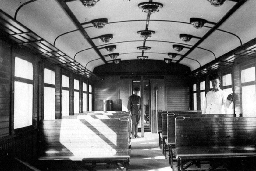 Москва Мытищи электропоезд 1929