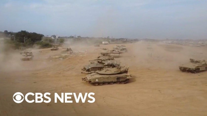 Израильские танки в газе