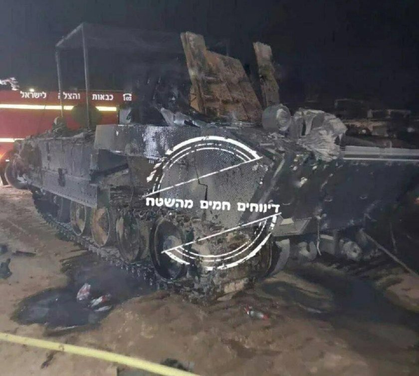 Тяжелые БТР Израиля