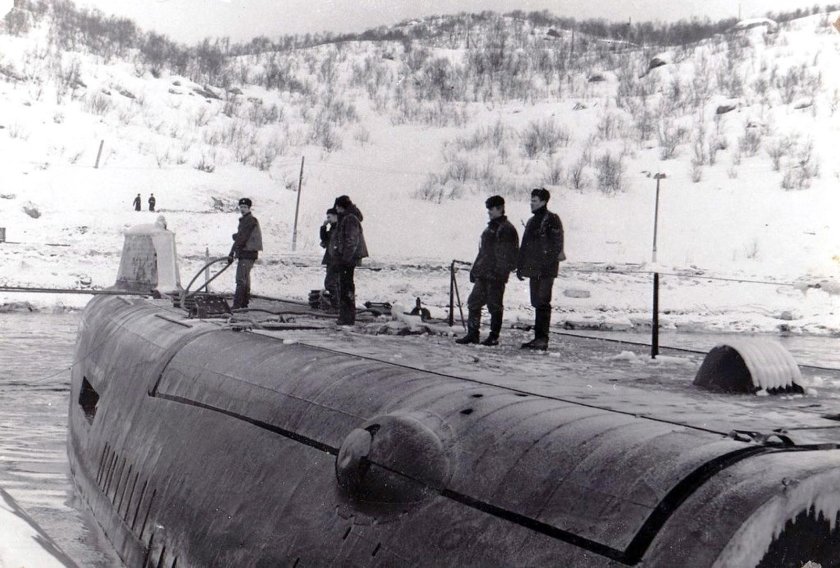 Видяево база подводных лодок Северного флота