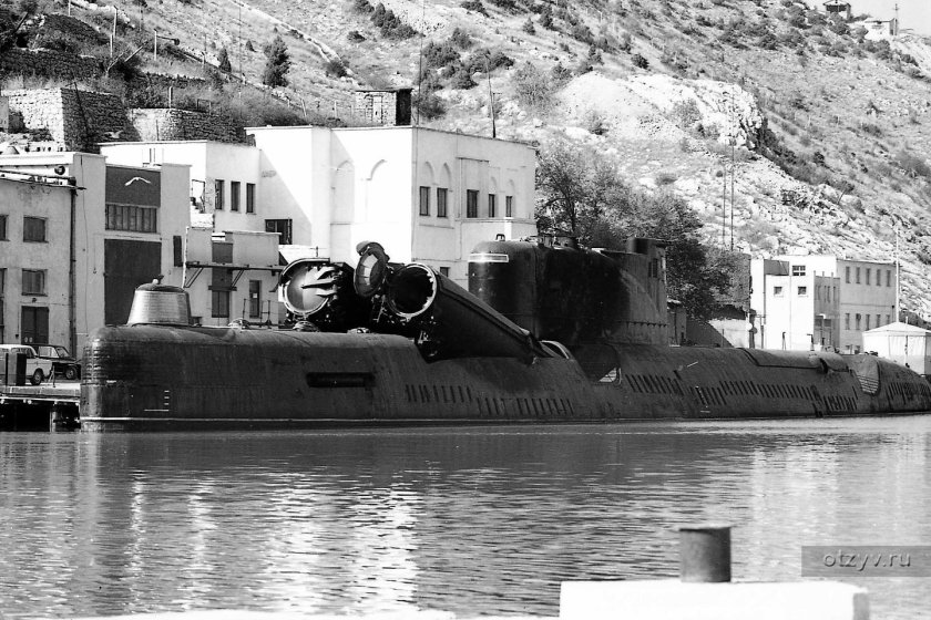 Балаклавская бухта подводные лодки