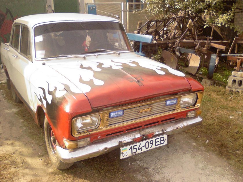 Москвич 412 Комби убитый