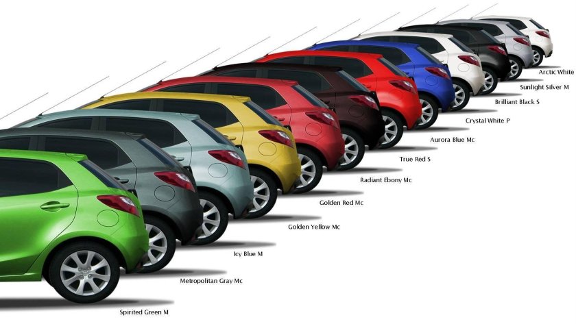 Мазда cx4 цветовая палитра