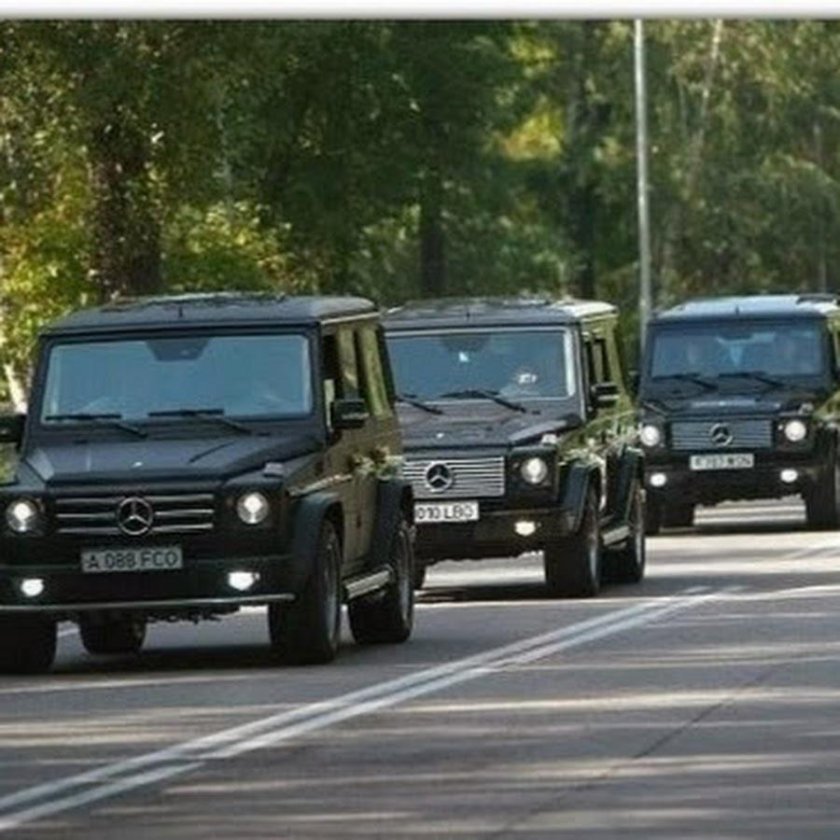 Мерседес гелендваген бандитский