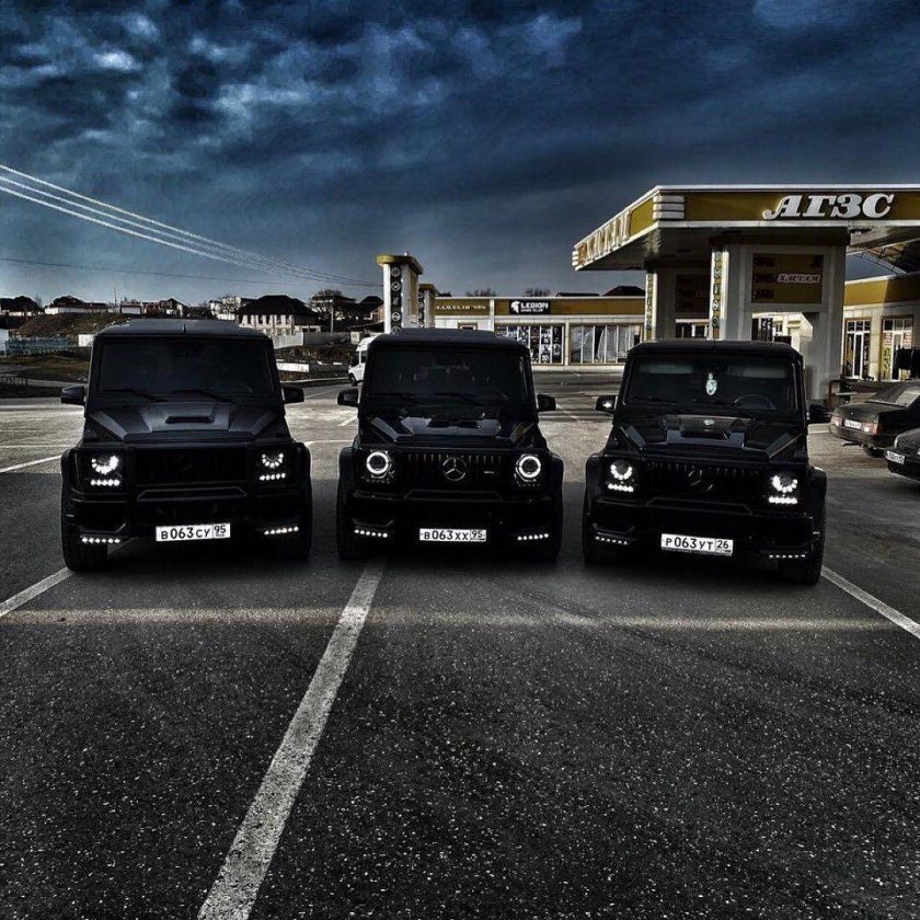 Кортеж Мерседес Гелендваген