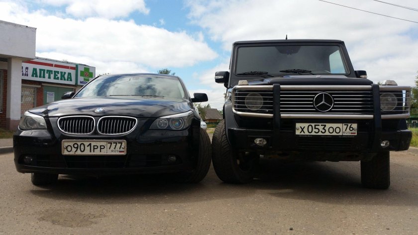 Гелик и БМВ х5