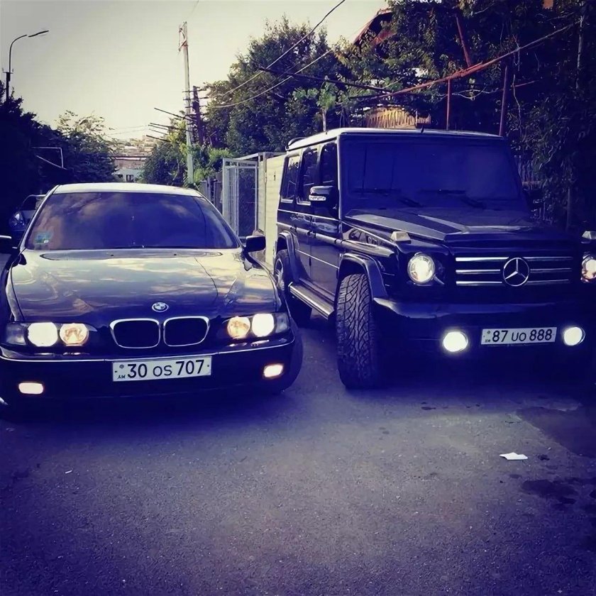 Гелик и БМВ х5