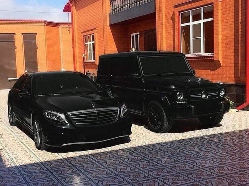 Мерседес гелендваген черный бандитский