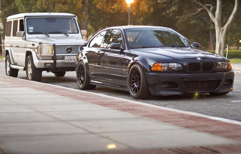 BMW e46 бандитская