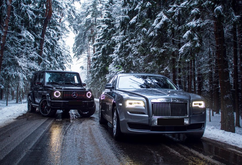 G63 AMG vs Rolls Royce