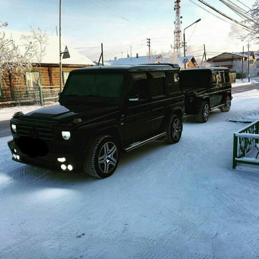 Мерседес Гелендваген Бандитский