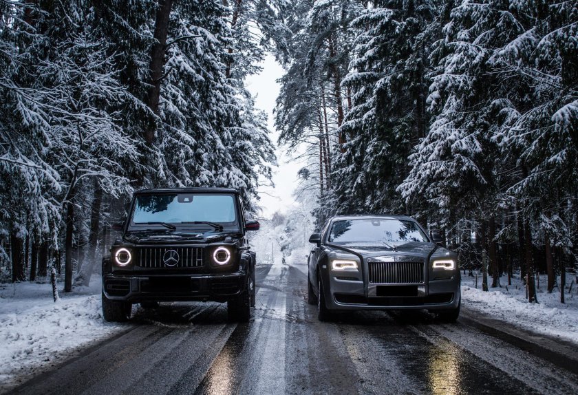 G63 AMG И Роллс Ройс