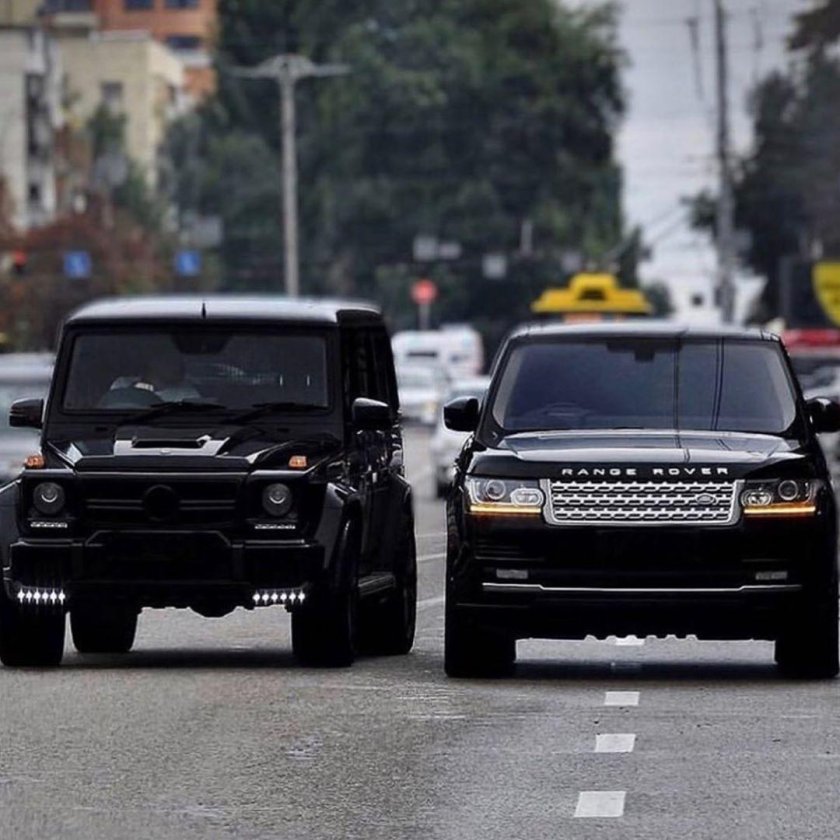 Рендж Ровер и Гелик