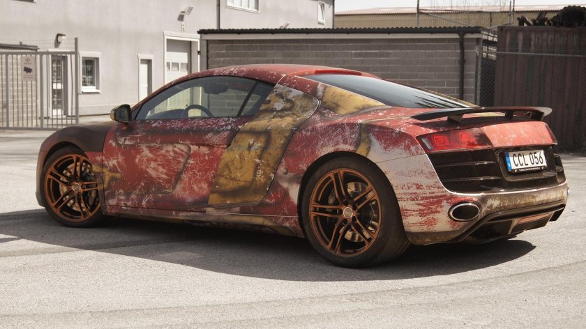 Audi r8 Iron man