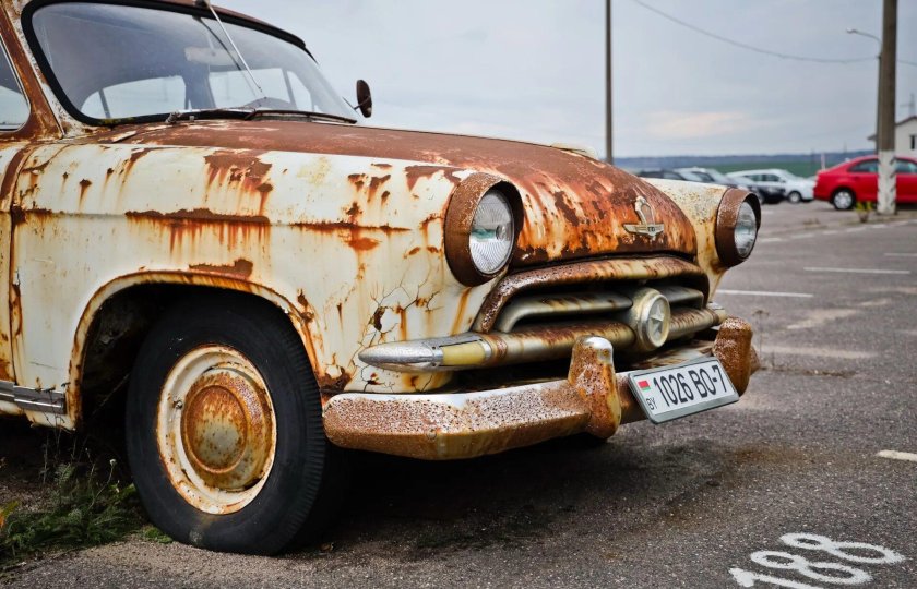 Ржавая Волга 21