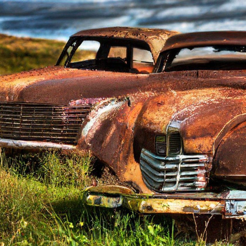Ржавый автомобиль