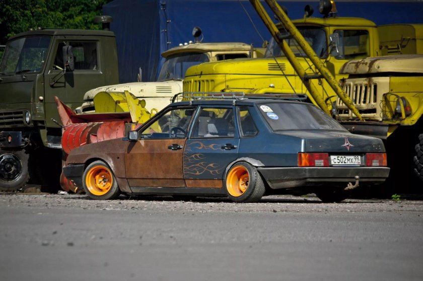 ВАЗ 2107 Рэт лук